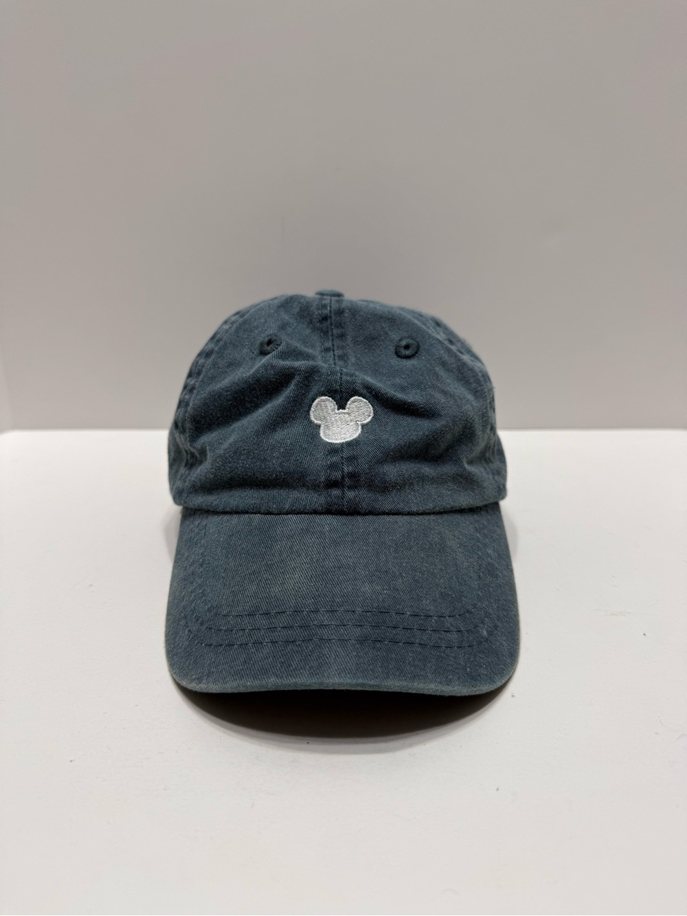 Adams Denim Cap with White Patch and Red-Yellow Accent